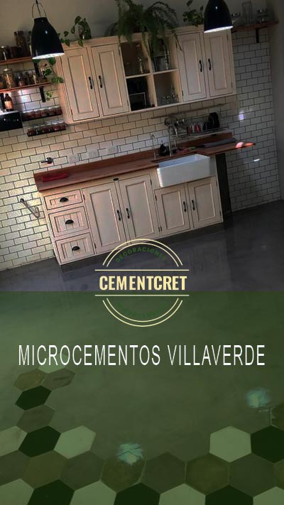 reformas microcemento villaverde, madrid